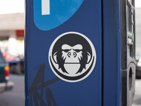 Space Monkey Sticker