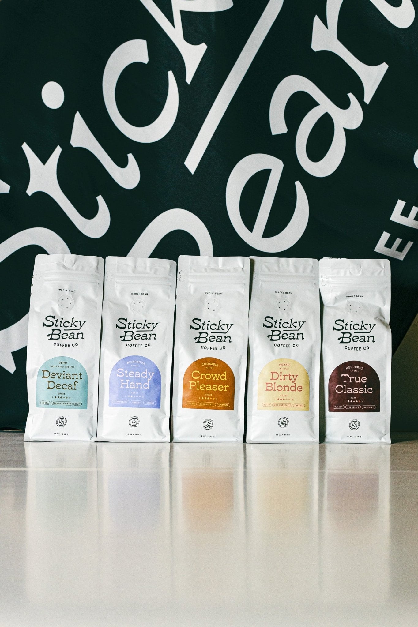 Sticky Bean Full Flight 5 Pack – Route 7 Provisions